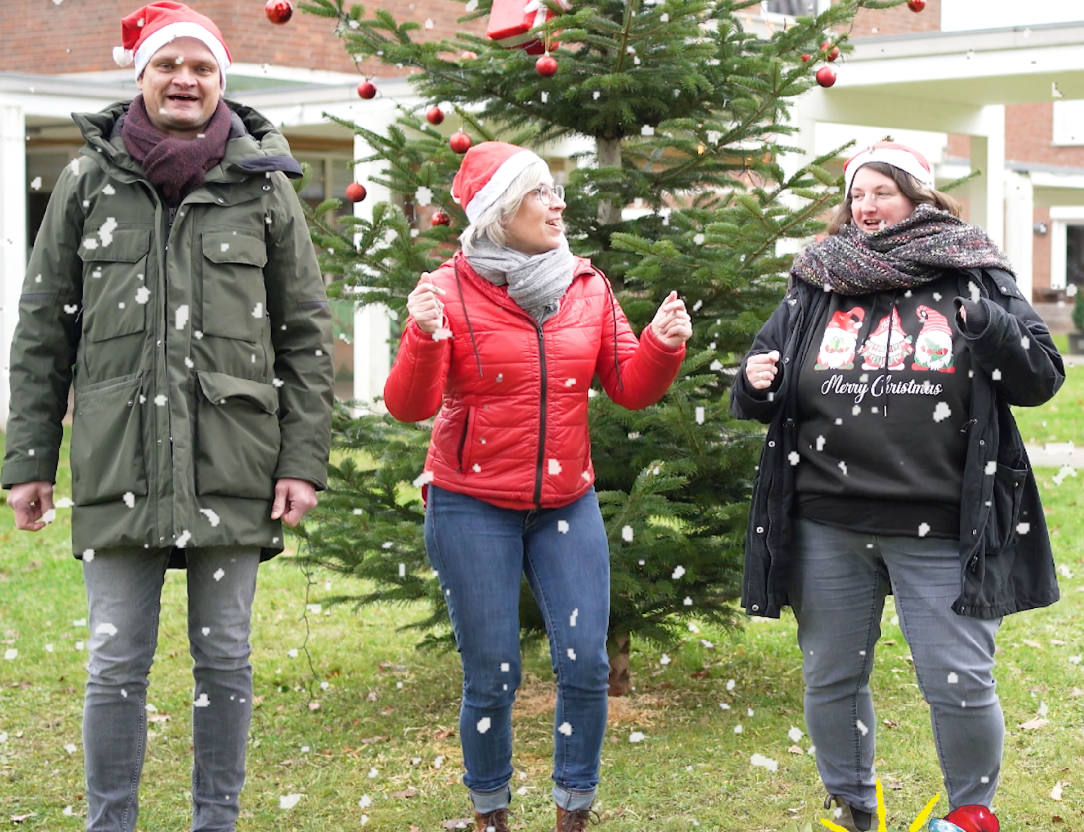 Wir wünschen ein frohes Weihnachtsfest!