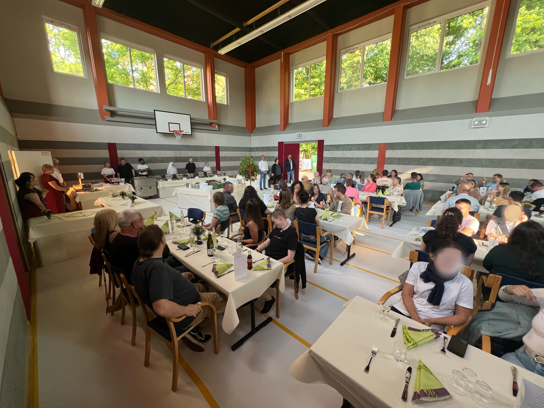 Spargelträume unter Waldbäumen