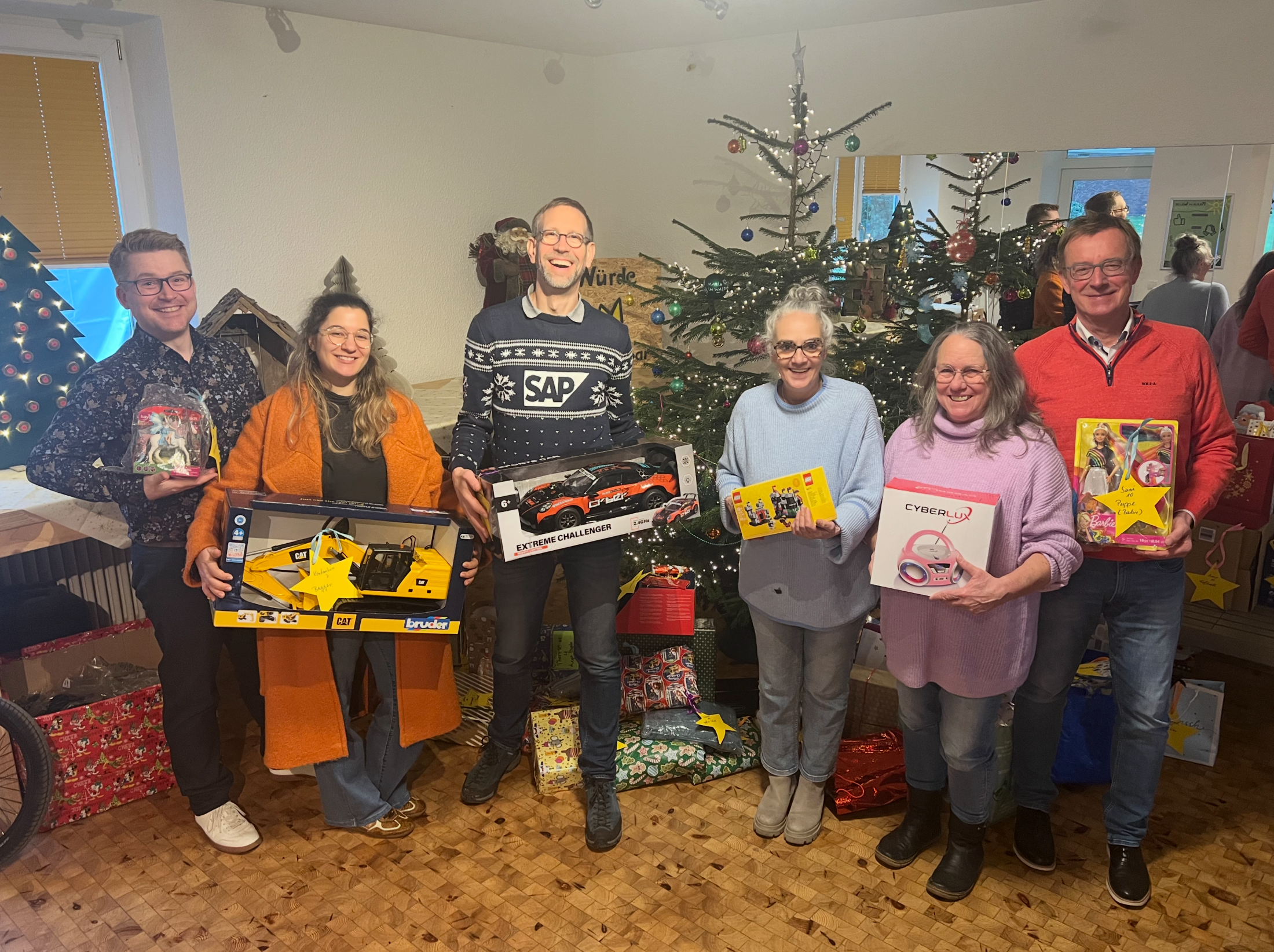 Weihnachtsspende der Mitarbeitenden von SAP