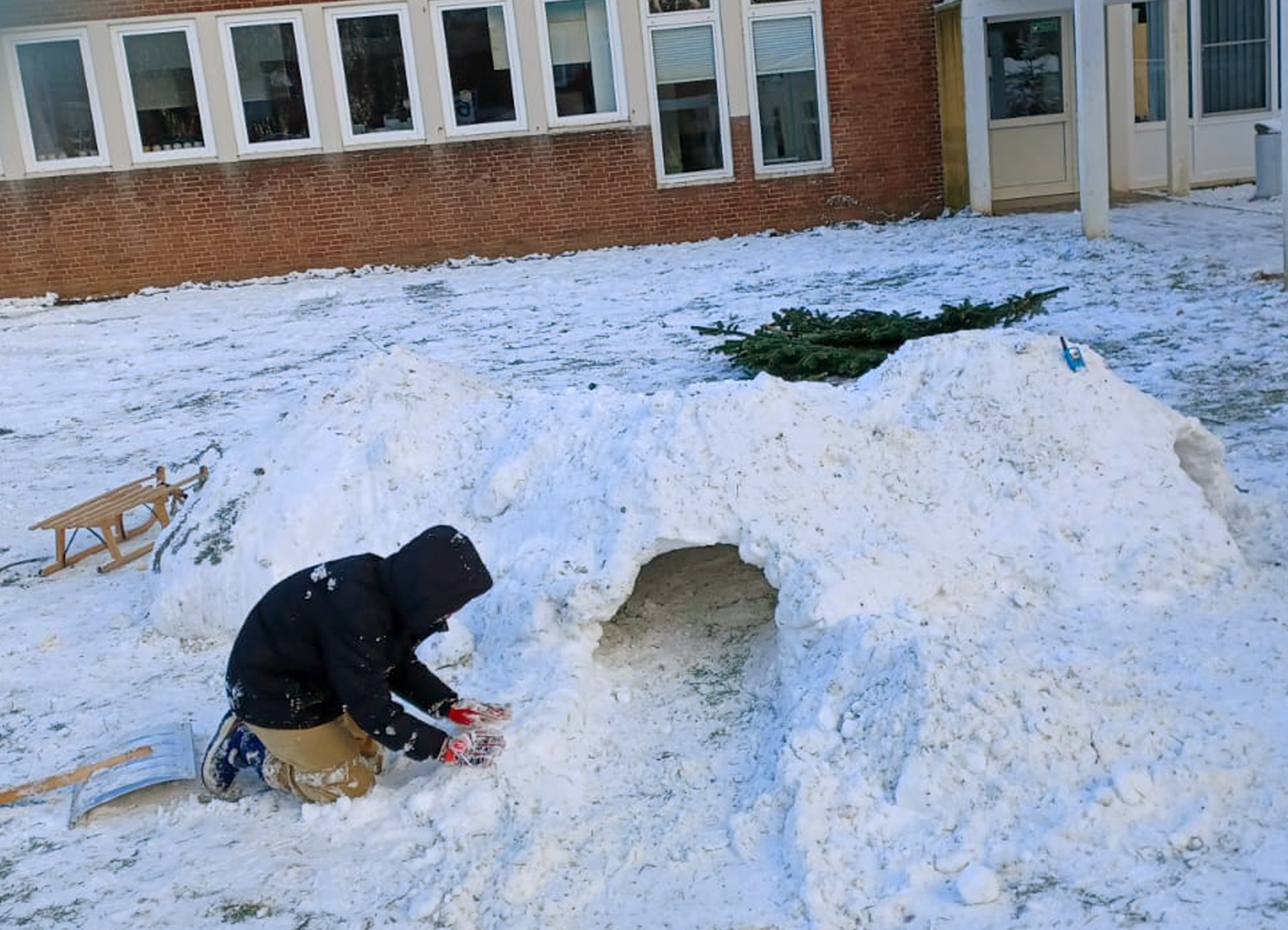 Spa&szlig; im Schnee