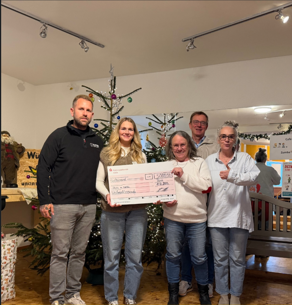 Spende von Paffen Wach- und Sicherheitsdienst