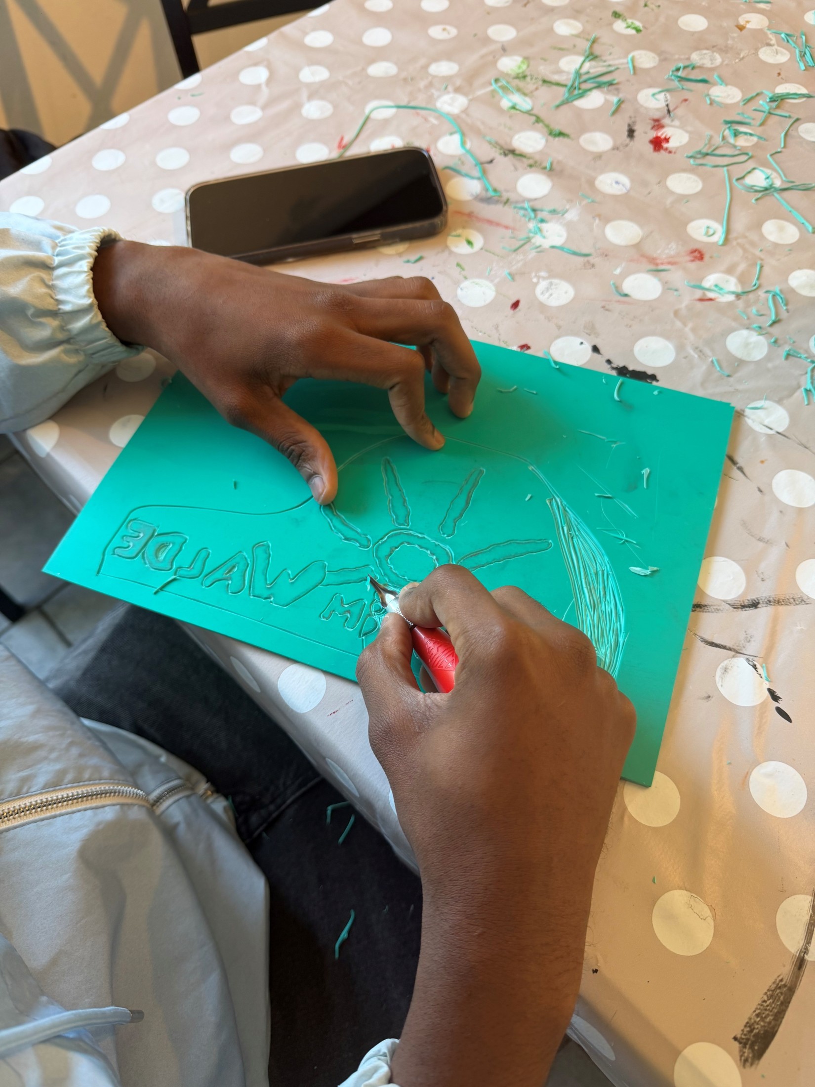 Kreatives Osterferienprojekt der Gruppe ReStart