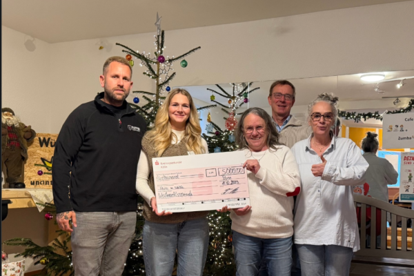 Spende von Paffen Wach- und Sicherheitsdienst